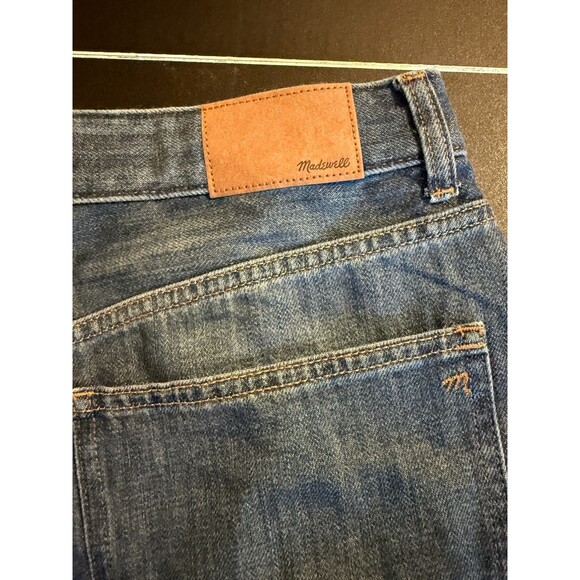 NWT Madewell Curvy Superwide-Leg Jeans 30 High Rise Wide Leg Baggy Denim Blue - Picture 10 of 12